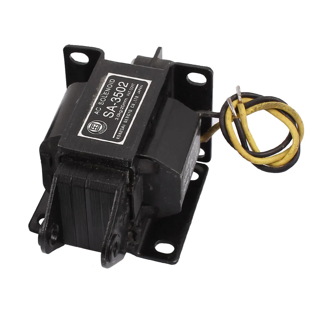 

UXCELL Sa-3502 Ac 110V 20Mm Stroke 3Kg Force Tractive Solenoid Electromagnet