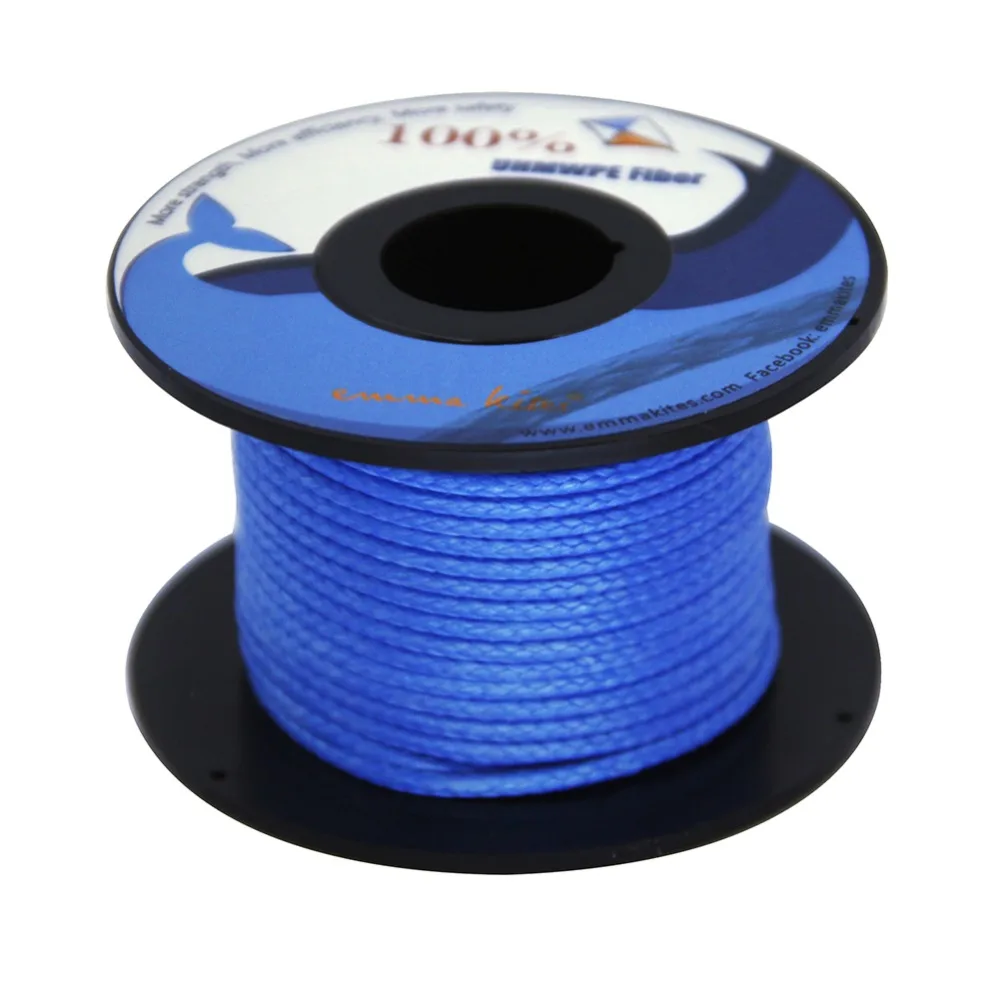 Emmakites 50ft 750lb Braided Kite Line Bridle For Stunt Power Kite