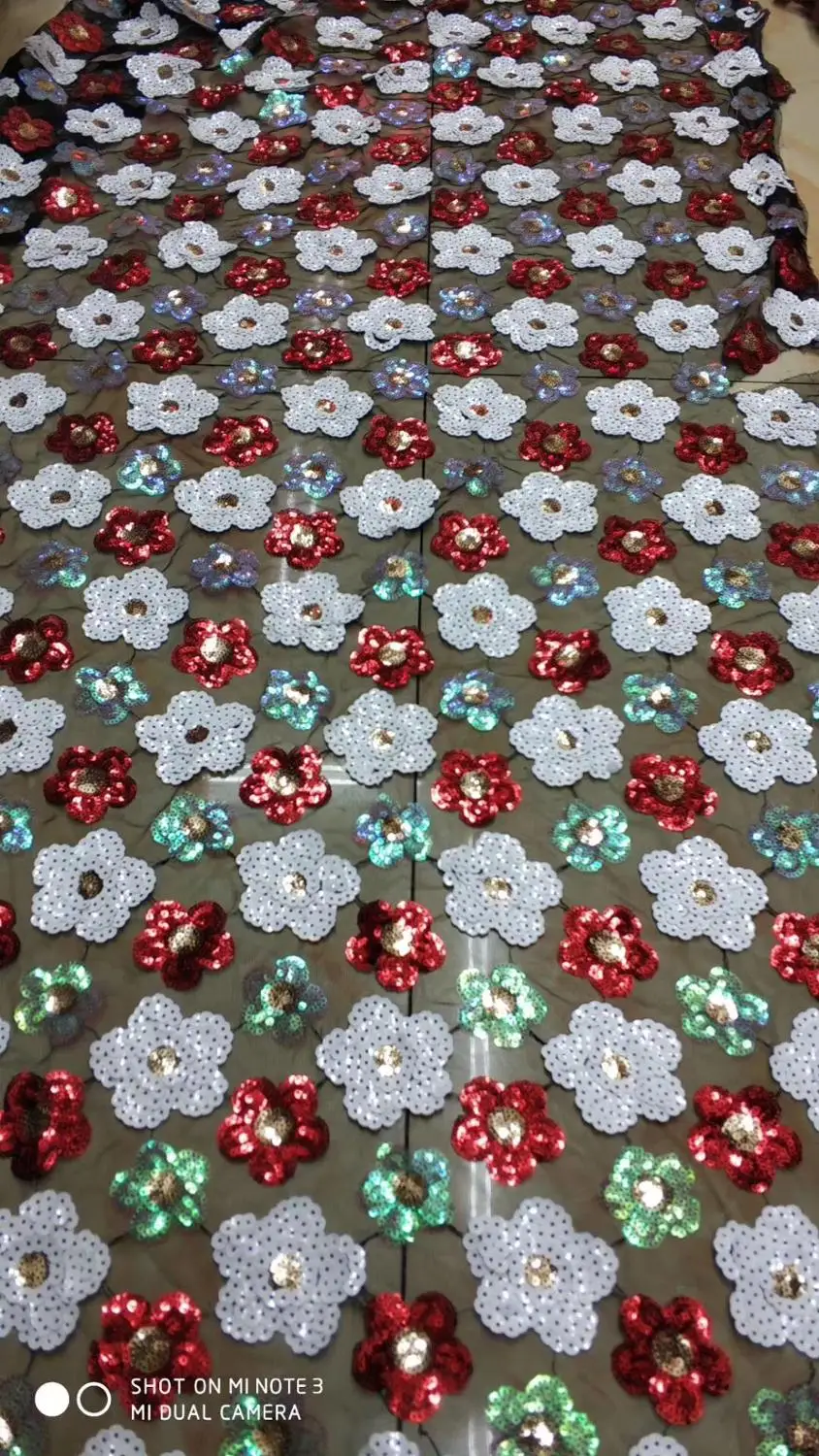 High Quality African Lace Fabric 2018 Latest 3d Flower Tulle Nigerian With Multicolor Sequins And Feather For Wedding | Дом и сад
