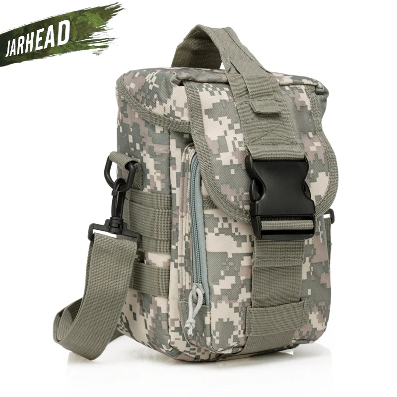  Tactical Military Small Utility Pouch Pack Army Molle Sport Crossbody Shoulder MOLLE Outdoor Cyclin