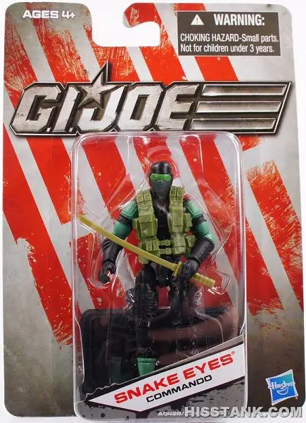 

3.75'' action figure G.I. JOE Snake Eyes Collection model doll toys a birthday present Free shipping