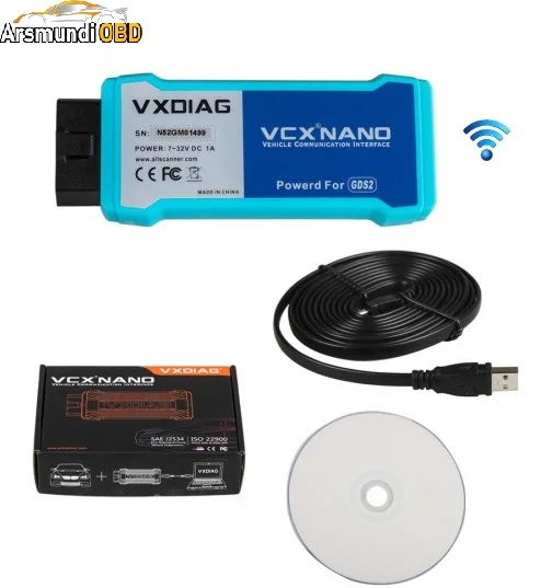 

Wifi VXDIAG VCX NANO for GMOPEL GDS2 Diagnostic Tool for TECH2 GDS2 Scanner