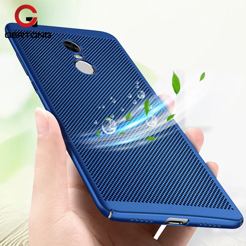 

Heat Dissipation Phone Case For Xiaomi Redmi 5 Plus 4A 3 3S Note 5A Prime 4 4X Pro Super Slim Hard PC Bags Cases Smart Fundas