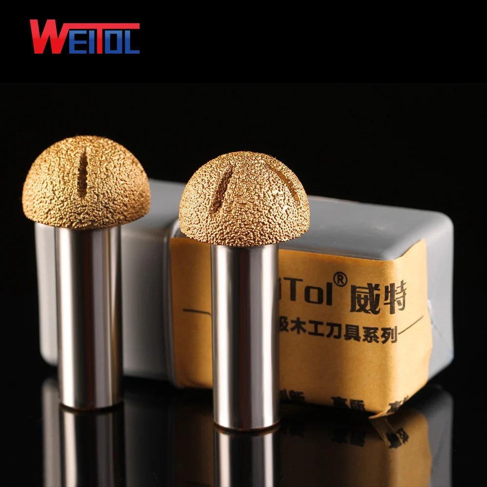 WeiTol бесплатная доставка 1 шт. Алмазные Заусенцы Коробочные биты мраморные фрезы