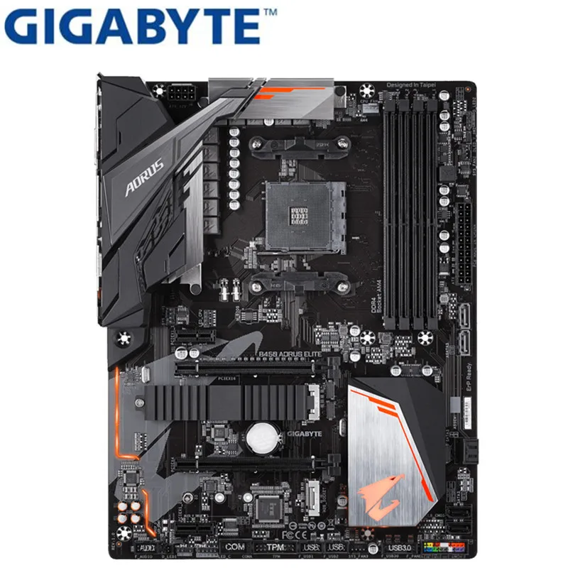 Best For Gigabyte GA-B450 AORUS ELITE Original NEW Motherboard AMD Socket LGA 1151 DDR4 USB3.0 SATA3.0 DVI+HDMI 2