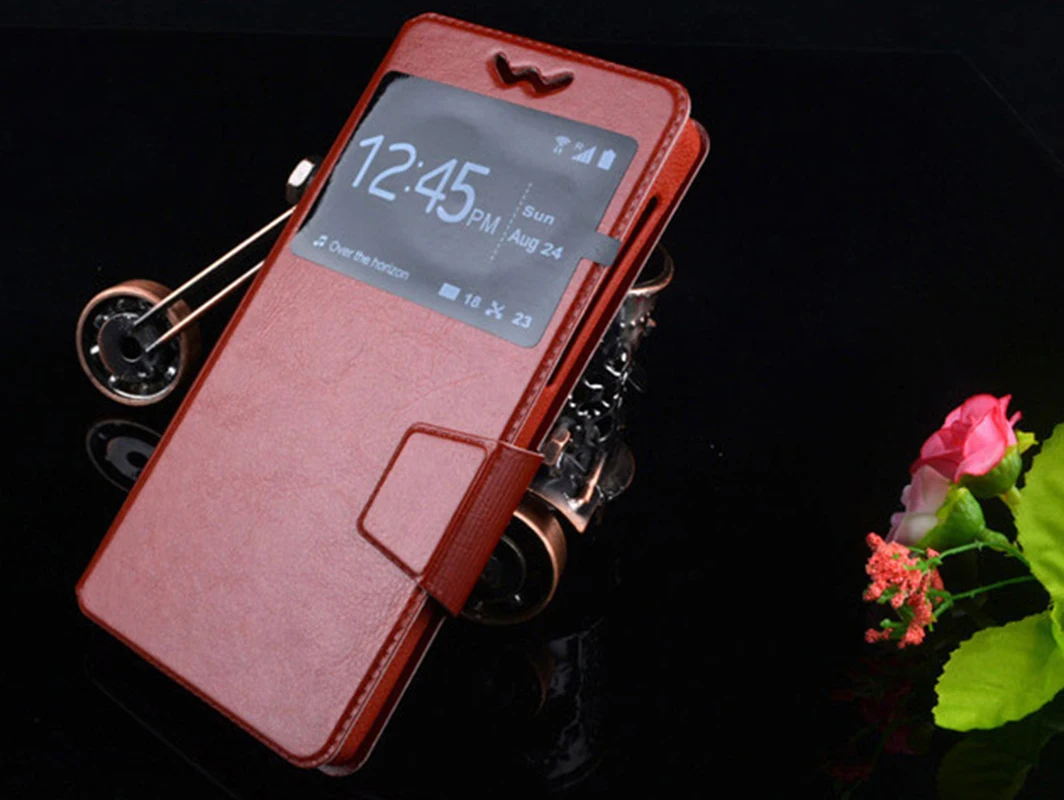 Fashion cases cover PU Leather UP Down mobile Phone book