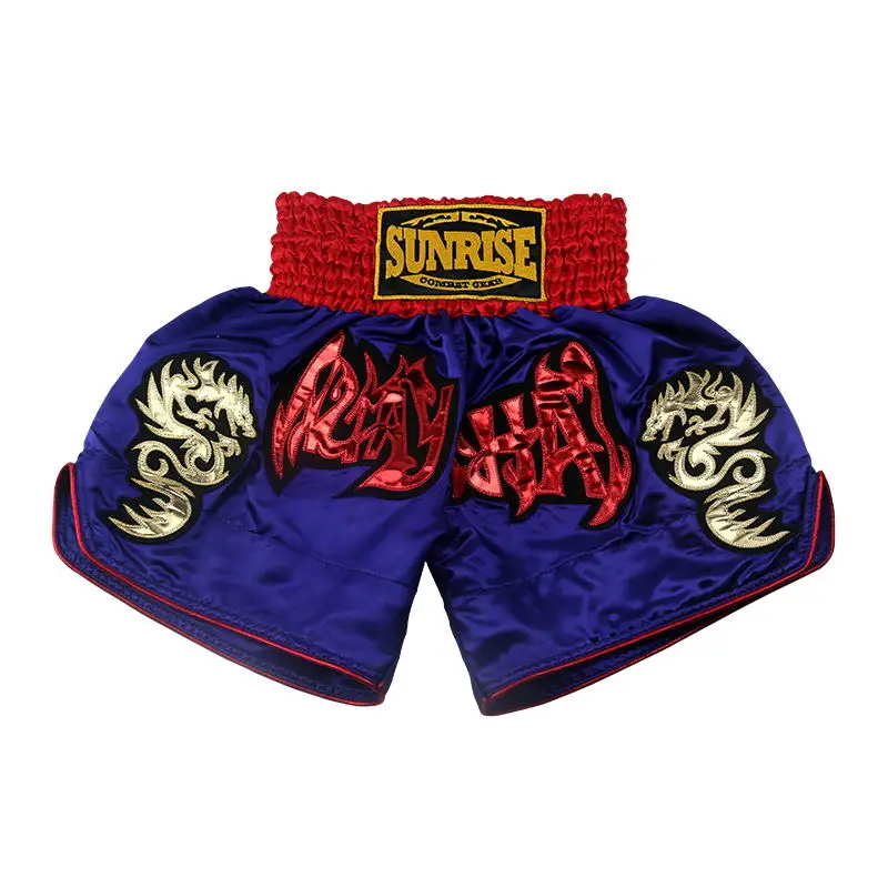 

2017 new release muay Thai Shorts Sunrise MMA Shorts king dragon kick Boxing Shorts