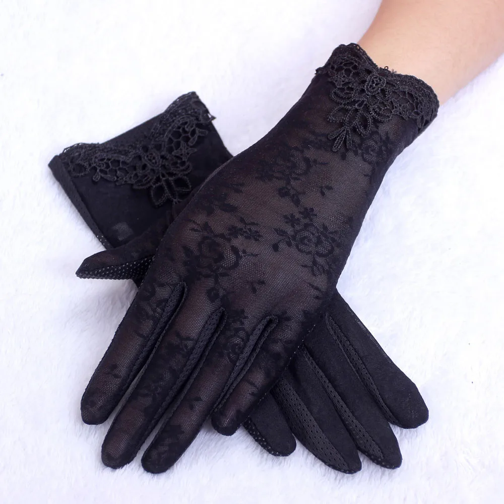 2018 Новое поступление модные перчатки Для женщин однотонная летняя Солнцезащитная перчатки Для женщин Лето УФ-доказательство вождения