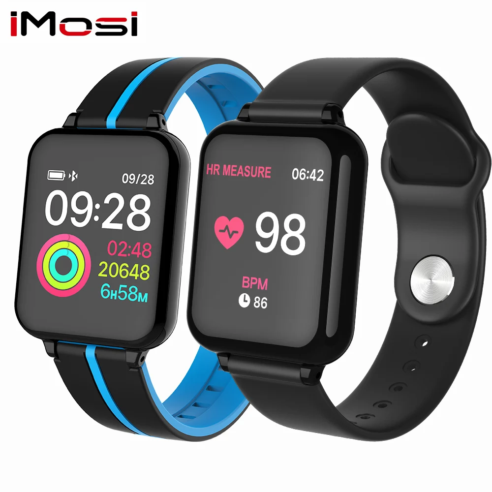Imosi B57 Smart Bracelet Blood Pressure Fitness Tracker Heart Rate