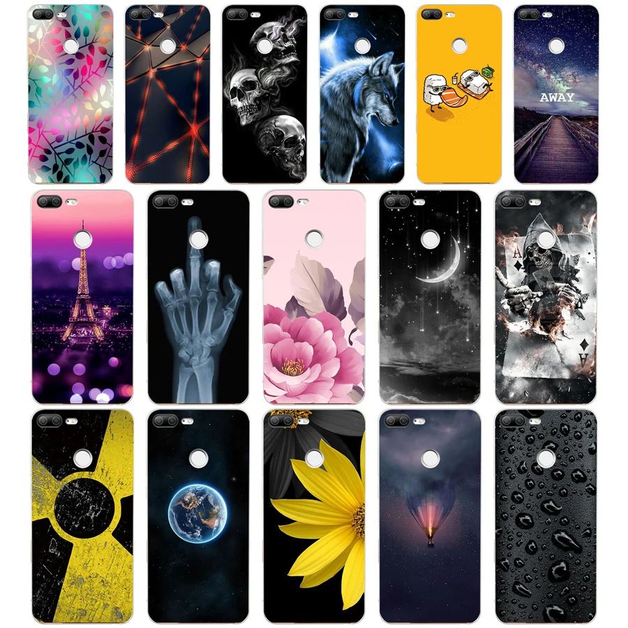 

K 5.65" Huawei Honor 9 Lite Case Cover Soft Silicone TPU Case FOR Huawei Honor 9 Lite Case Back Shell Honor 9 Lite Case