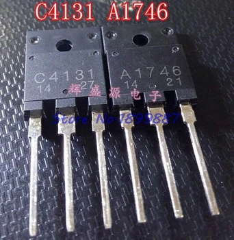 

2pcs/lot A1746 C4131 1PCS 2SA1746 + 1PCS 2SC4131 TO-3P