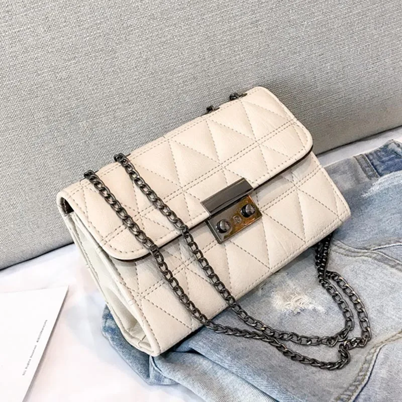 Women Winter Hot INS Popular Chain Shoulder Bags Fashion Travel Female Flap Mini Handbag PU Ladies Design Messenger Bolsa SS3481 (13)