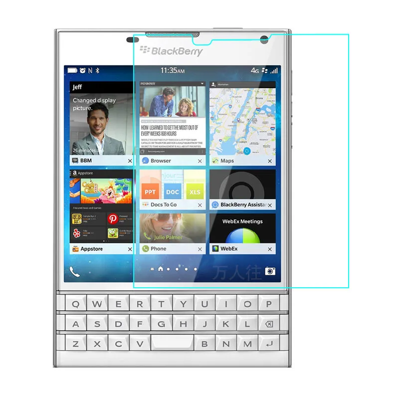 Защитная пленка для экрана 9 H, переднее закаленное стекло премиум класса для Blackberry Q10 Q20 Passport Z30 Z10 Z20 Leap