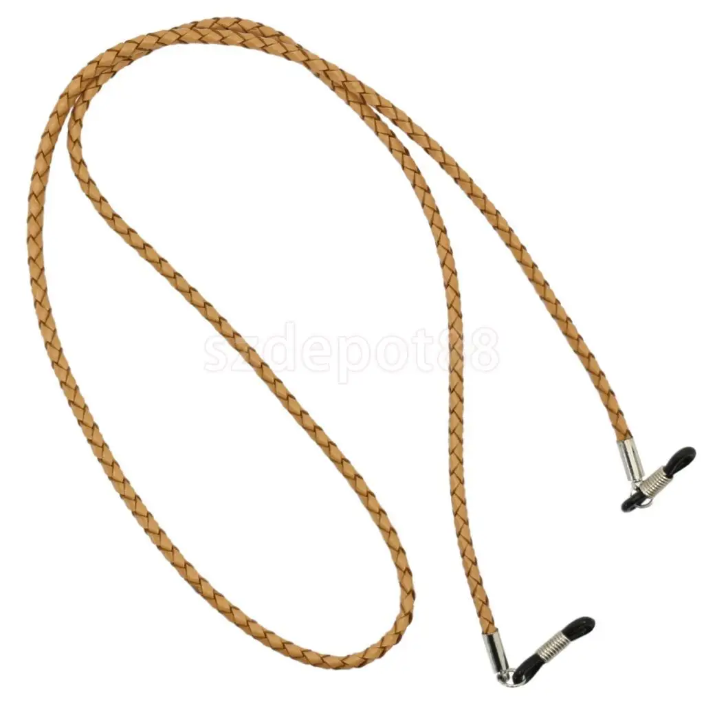 Vintage Eyeglass Holder Cord Leather Eyeglasses Strap Sunglasses