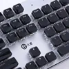 Black  Low Profile Keycaps for Mechanical Keyboard Crystal Edge Black with Key Caps Puller Hard Plastic 104 Keys US Layout ► Photo 3/6