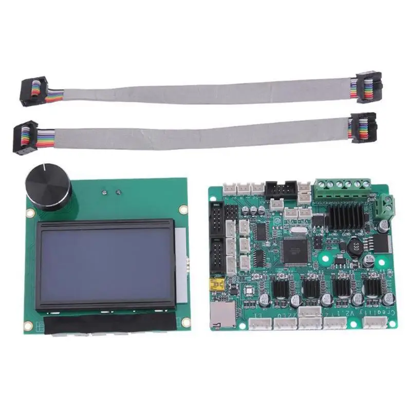 

12864 LCD Display Screen+ Motherboard Mainboard for Creality CR-10 3D Printer Parts