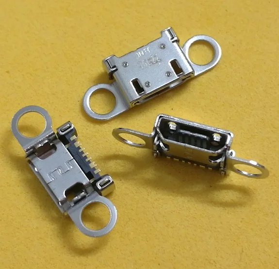 20 шт./лот оригинальный разъем micro usb для подключения док станции зарядный порт Samsung