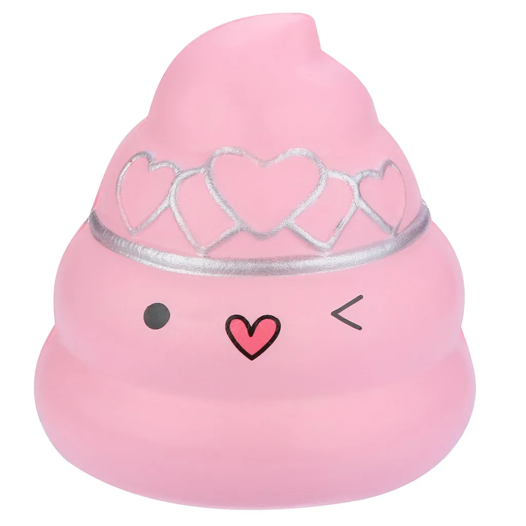 Squishies Kawaii розовый Poo медленный восходящий крем Ароматические игрушки для снятия стресса забавная игрушка антистресс игрушка рельеф