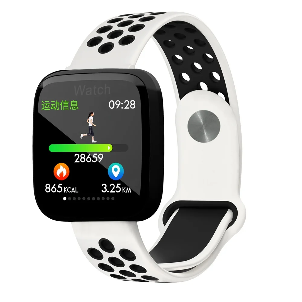 696 цветов F15 умный Браслет монитор кровяного давления smartband большой экран Эра