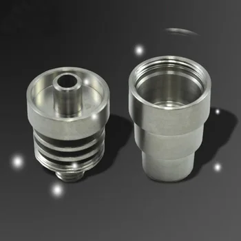 

100pcs/lot Adjustable Pure Domeless Titanium Nail Ti Nail 14mm/18mm Male & Female Grade 2 Smoke Cigarette Pipe Smoking pipes