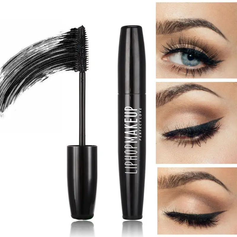 Professional Volume Curled Lashes Black Mascare Waterproof Curling Tick Eyelash Lengtheing Eye Makeup | Красота и здоровье