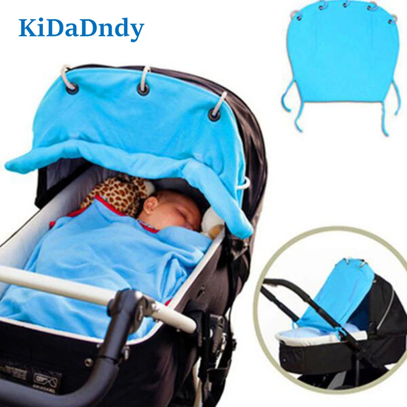 kidadndy Be Rolled Up SunPure Cotton Shade Cloth Ventilation Baby Stroller Is Prevented Bask Curtains Protection CoverKSZQ225R