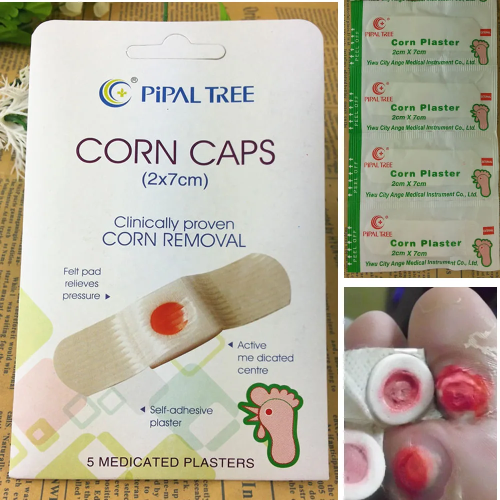 30pcs/6box Foot Corn Removal Plaster Effects Corn Plaster Painless Feet