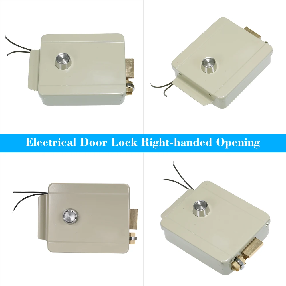 

Electric Electrical Door Lock For Doorbell Intercom Access Control Security System Right-handed Opening