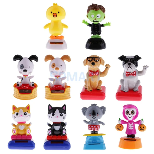 Bobble Head Doll Solar Powered Solar Powered Bobble Head, 42 OFF