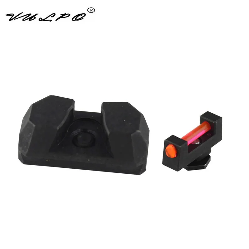 

VULPO Fiber Optic Front & Rear Sight Handgun Combat Sight For Glock