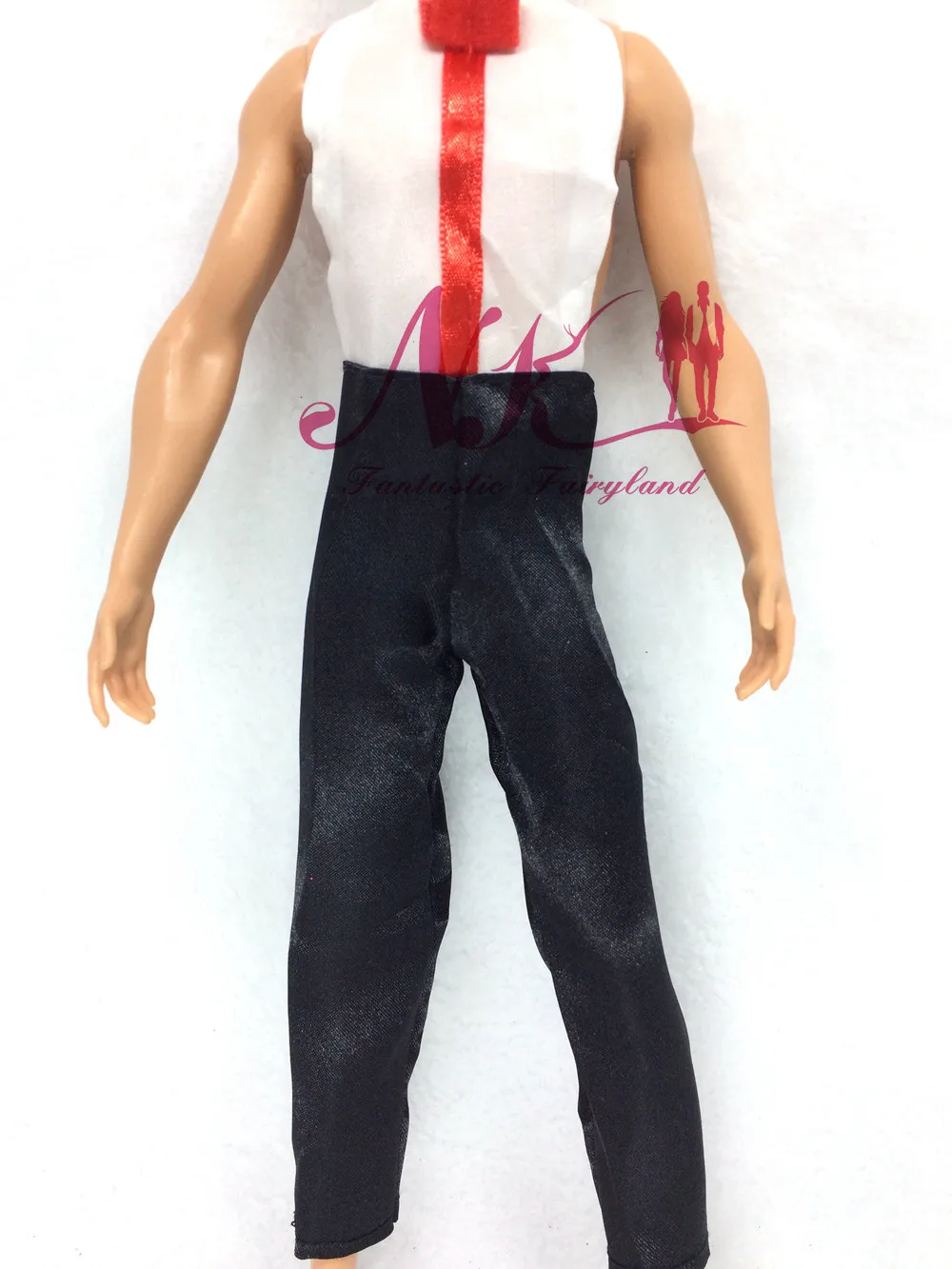 Кукла NK Prince, одежда ручной работы, костюм невесты с белой рубашкой и штанами для мальчика Барби, Одежда для куклы Kend, аксессуары