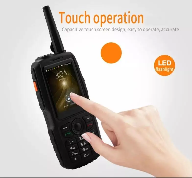 A17 мобильный телефон Zello Walkie talkie IP67 Водонепроницаемый MT6572 Android смартфон 2G/3G