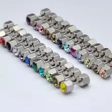 Новых стилей тела для пирсинга, из нержавеющей стали серьги гвоздики 24 цвета штанга смешанных цветов