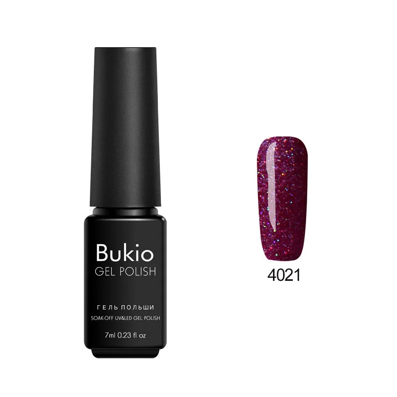 Bukio все для маникюра и ногтей неоновый Гель-лак Smalto Semi Permanente Unghie Nail Primerbuy Гель-лак 19 Coldrs - Цвет: 4021