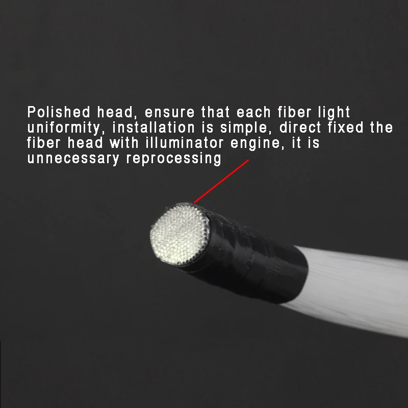 Рисунок 4 - Концевое свечение оптоволоконный светильник 0
