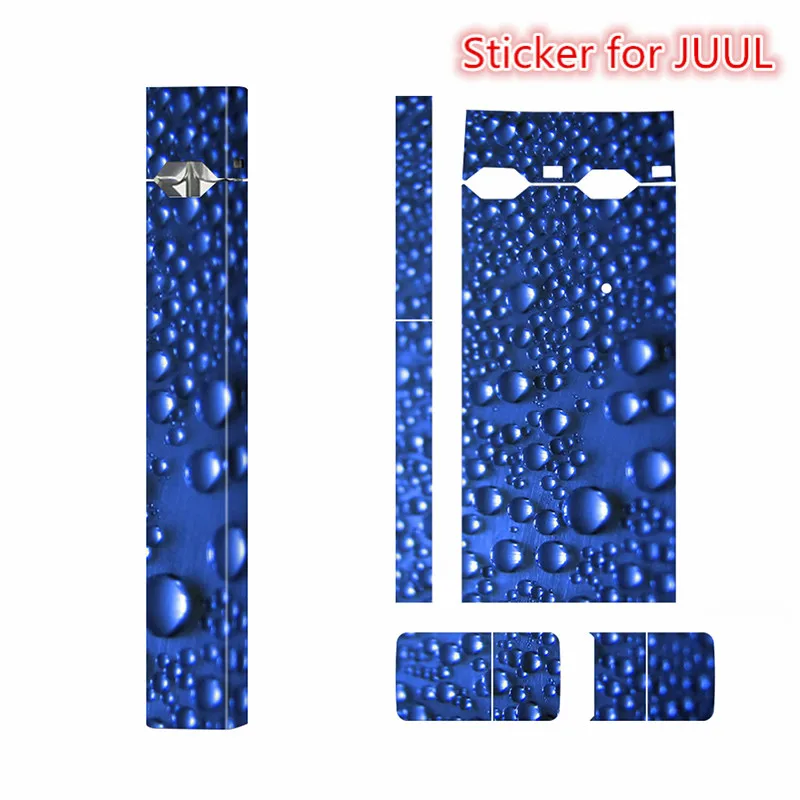 Стикер для JUUL кожи JUUL стикер протектор клейкая печатная этикетка для JUUL e-Cigarette