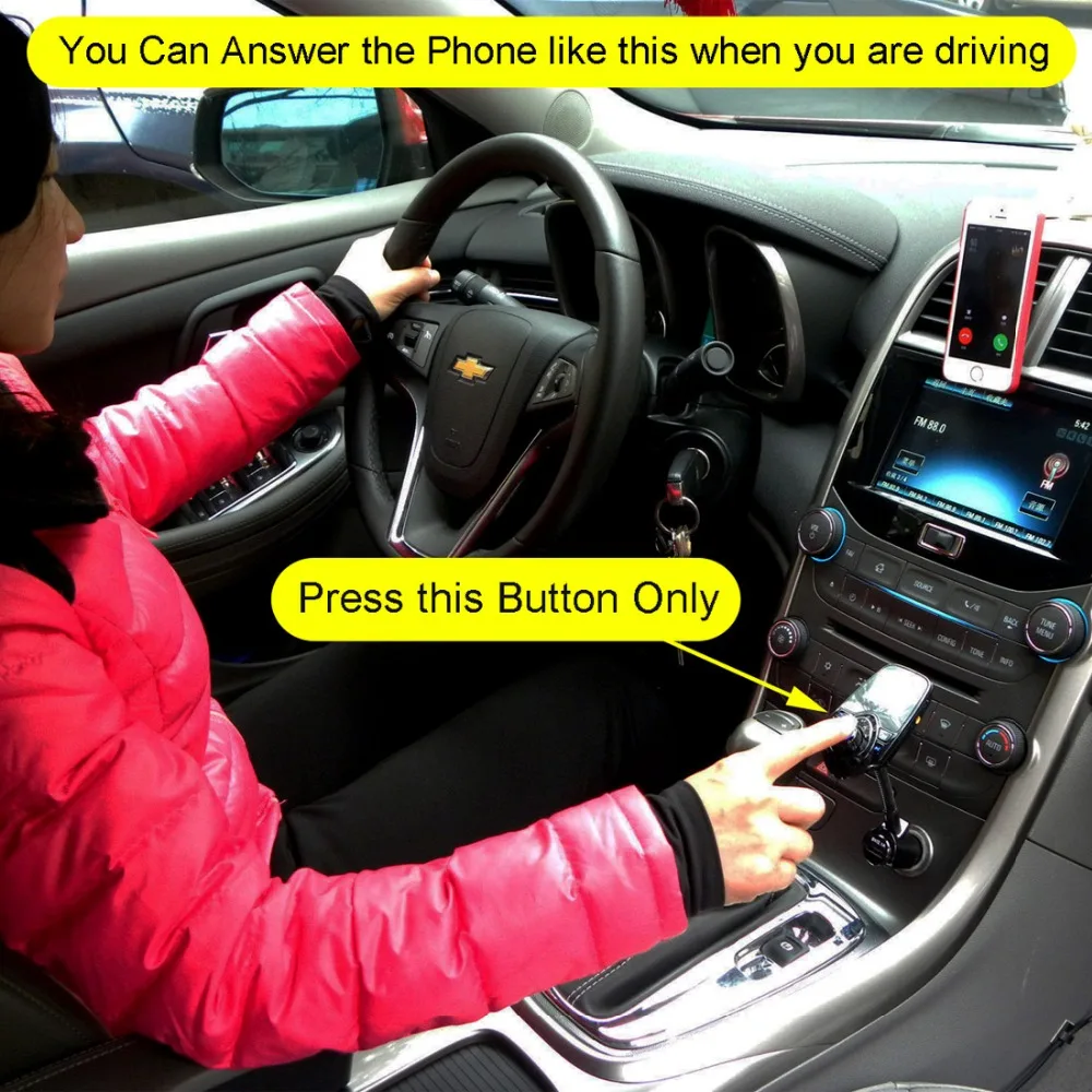 XCGaoon T10 Bluetooth автомобильный комплект гарнитуры FM передатчик AUX Автомобильный MP3