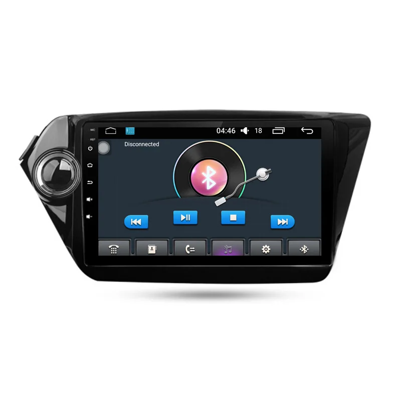 2G+32G 2 Din Car dvd gps Android 8.0 9 inch For Kia Rio K2 2012 2013 2015 2016 Car Radio Navigation player multimedia stereo RDS