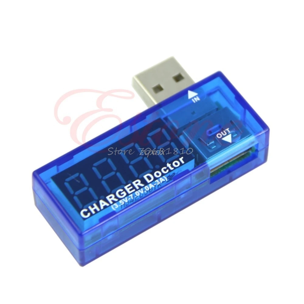 USB зарядное устройство Доктор мобильный детектор уровня мощности батарея тестер напряжение измеритель тока сетевые инструменты и Прямая поставка