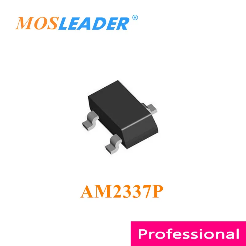 Mosleader AM2337P SOT23 3000PCS AM2337P-T1-PF AM2337 сделано в Китае высокое качество P-Channel 20V 30V |