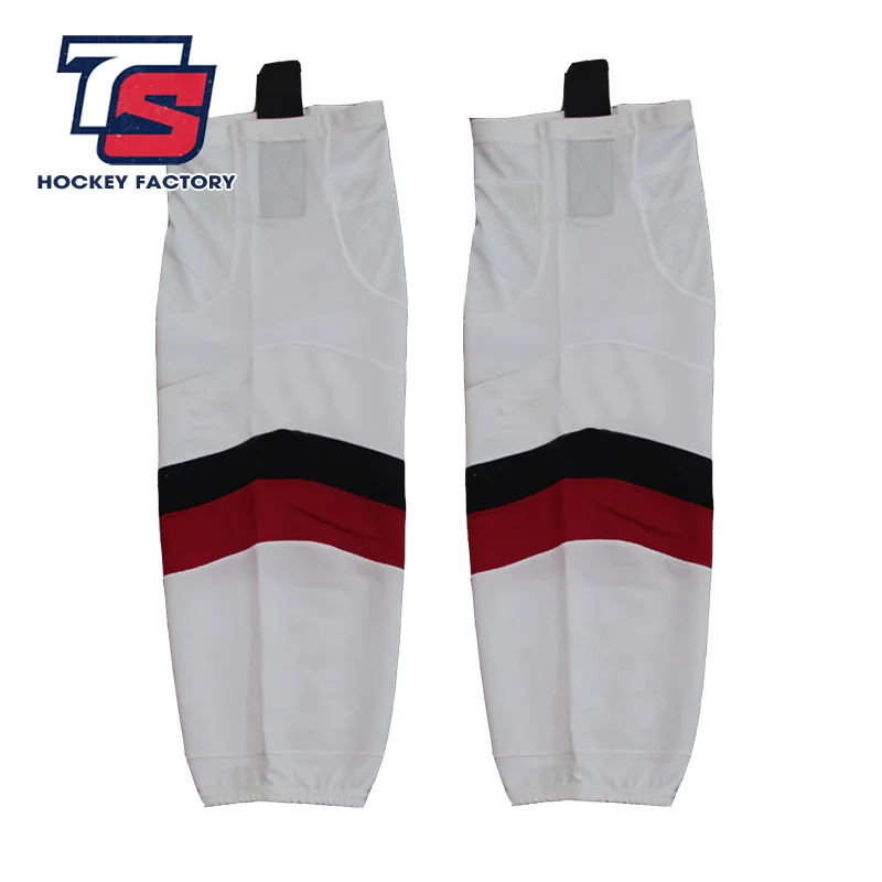 

COLDOUTDOOR free shipping 100% Polyester Breathable white Ice Hockey Socks Cheap Shin Guards W039 high quality men women sport