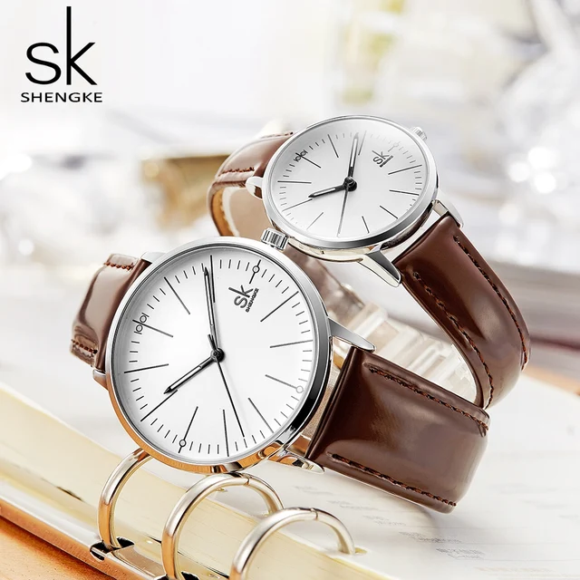 SK 2018 Business Couple Watch Top Brand Quartz Wristwatch for Men Woman Lovers W SK 2018 Business Couple Watch Top Brand Quartz Wristwatch for Men Woman Lovers W