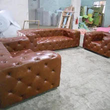 Роскошный Королевский комплект диван из итальянской кожи президент комнате секционная Горячая распродажа! гостиной диван/масло воск кожаный диван 1+ 2+ 3 место