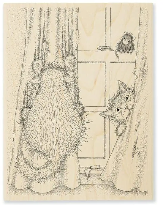 

Mouse Transparent Clear Stamp for DIY scrapbooking seal Card Making C298