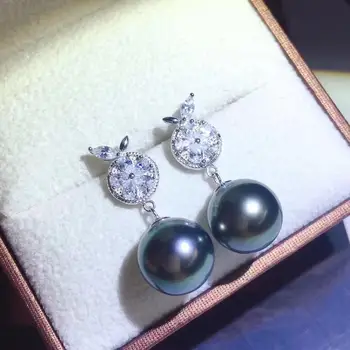 

925 Sterling Silver Earrings Findings Base Earrings Settings Mountings Parts Mounts for Pearls Agate Coral Beads Stones
