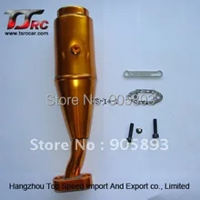 Free shipping!!!New arrival!!Exhaust Pipe/Tuned Pipe for 1/5th RC Gas Model Car/BAJA