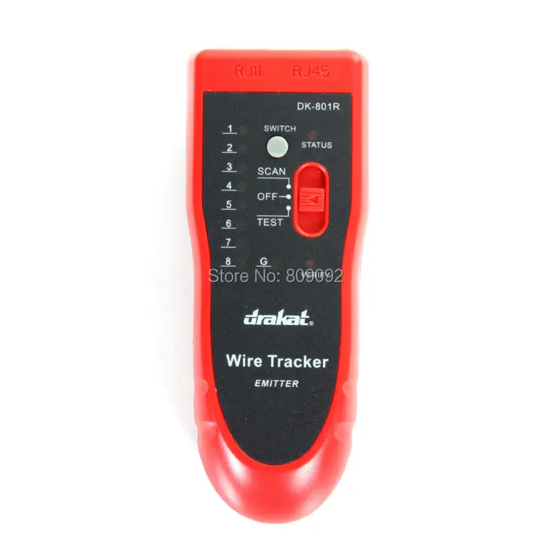 Высокое качество RJ11 RJ45 CAT5 CAT6 телефон Провода Tracker Tracer тонер локальной сети Ethernet кабельный тестер детектор линии finder