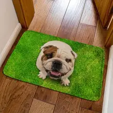  Personality  8mm ultra-thin 3D carpet cobblestone kitchen mats long strip non slip water absorbing household suede door bedroom 