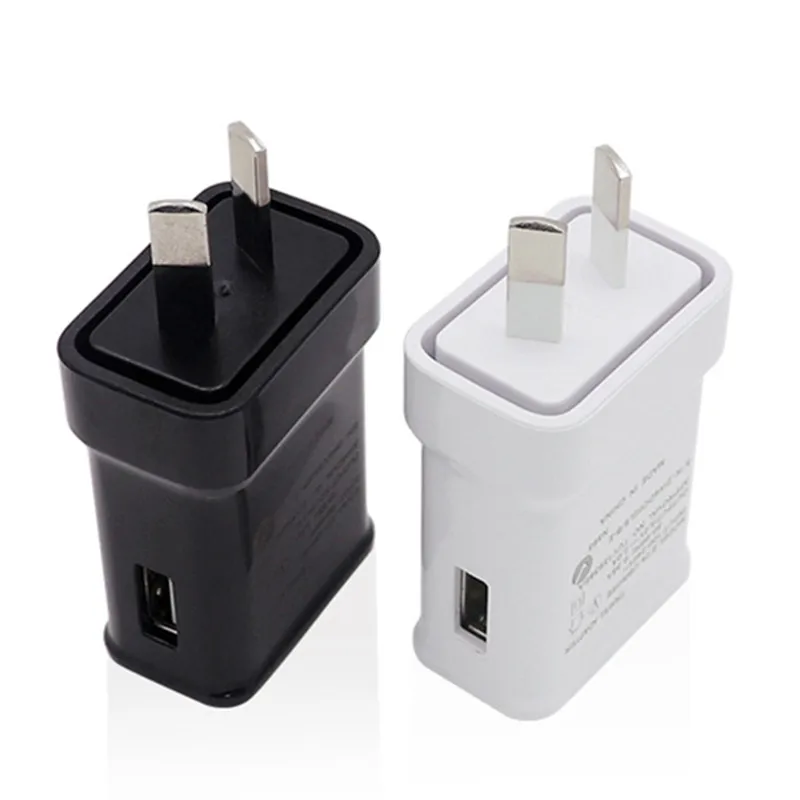2A AU Plug USB AC Power Wall Home Charger Power Adapter For Samsung Galaxy S5/6 Edge for Apple iphone Australia Adapter