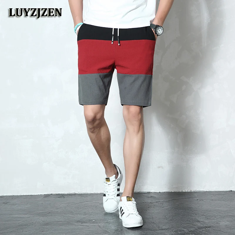 New Brand Casual Shorts Men Elastic Waist Summer Beach Cotton Linen Bermuda Knee Length Fashion Breathable Shorts Quick Dry K40 New Brand Casual Shorts Men Elastic Waist Summer Beach Cotton Linen Bermuda Knee Length Fashion Breathable Shorts Quick Dry K40